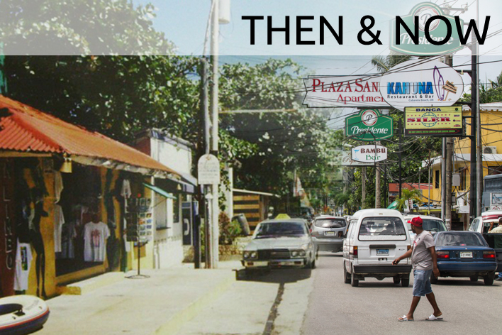 photoshop, then and now, time capsule, cabarete, dominican republic,