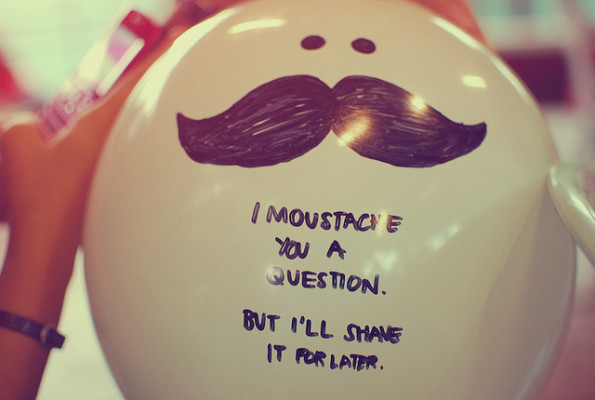 balloon, retro, filter, instagram, moustache, I moustache you a question, marker, hand written, typography, quote, funny, cute, movember