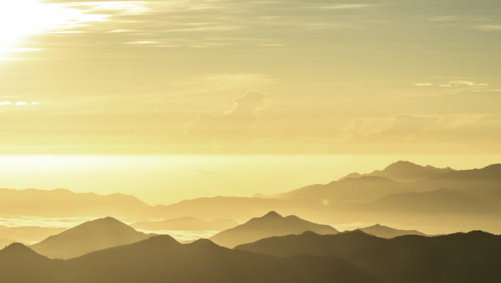 Beautiful Sunrise Landscape, landscape, sunrise, pico duarte, top of the world