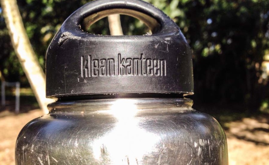 Klean Kanteen review, cap, steel water bottle, durable