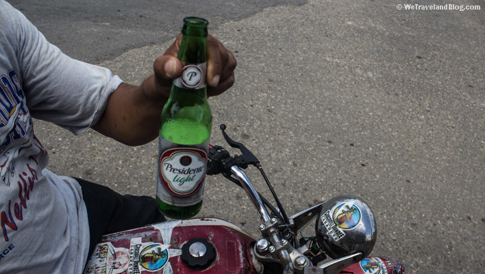 beer, riding, motorcycle, moto