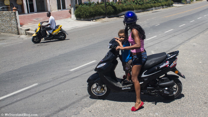 motorcycle, helmet, child, no helmet