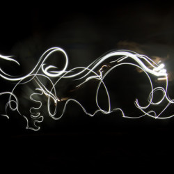 scribbles, light painting, photography