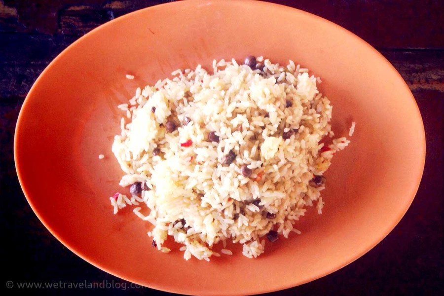 rice, organe, plate, dominican republic, typical, criolla, https://wetravelandblog.com