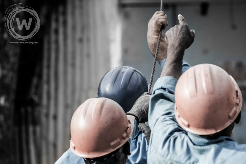 hard hats, desaturated, men at work, underconstruction, https://wetravelandblog.com