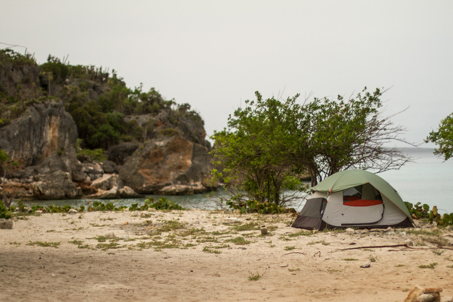 camping, tent, beach camping