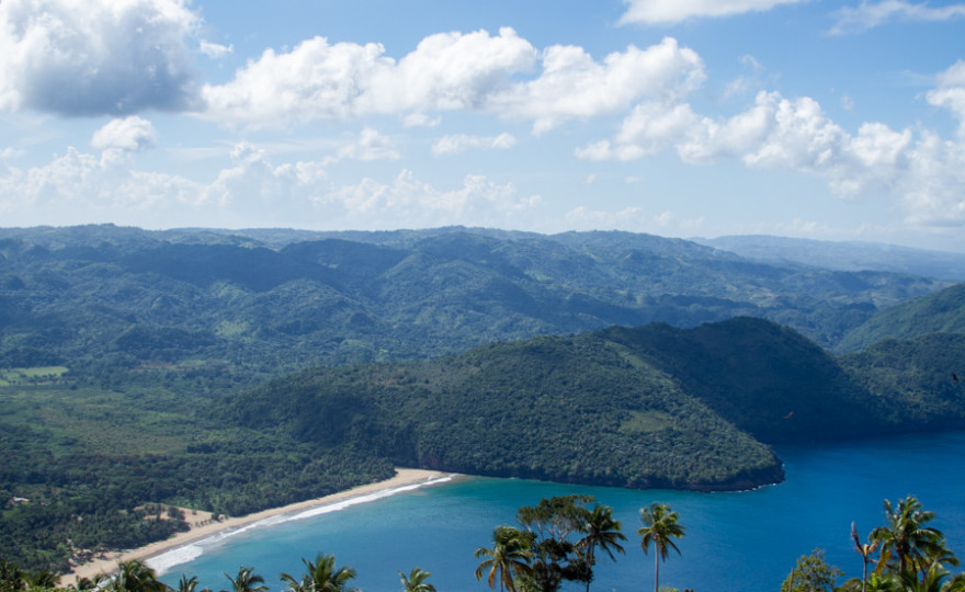 playa el valle, beach, ocean, landscape, dominican republic