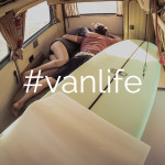 vanlife, westy, westfalia, sleeping, couple, cramped, how to, how to install a roof rack on a vanagon, video, funny, on the road, http://wtetravelandblog.com